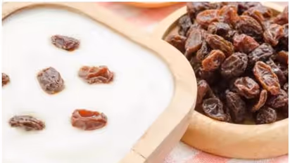 ഉണക്കമുന്തിരി ചേർത്ത് തെെര് കഴിക്കൂ; ഇതൊക്കെയാണ് ഗുണങ്ങൾ , ന്യൂട്രീഷ്യനിസ്റ്റ് പറയുന്നു