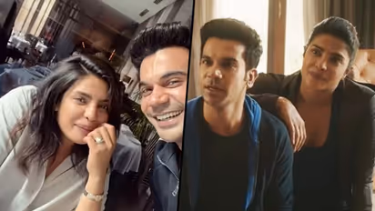 Rajkummar Rao shared funny BTS video with Priyanka Chopra talking about their favourite Hajmola flavours