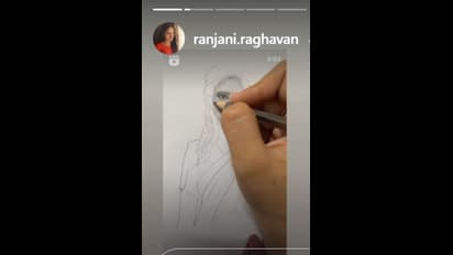 ಕನ್ನಡತಿ ರಂಜನಿಯ ಪೆನ್ಸಿಲ್ ಸ್ಕೆಚ್: ಥ್ಯಾಂಕ್ಸ್ ಎಂದ ಕನ್ನಡ ಟೀಚರ್