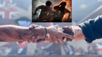 `ఆర్‌ ఆర్‌ ఆర్‌` క్లైమాక్స్ షురూ.. యోధులు కలిస్తే రణరంగమే..