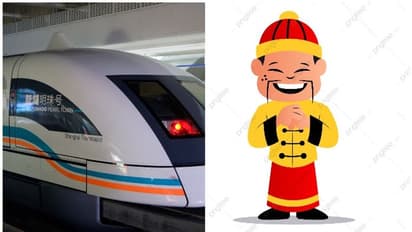 കൂകൂകൂകൂം തീവണ്ടി, ചക്രമില്ലാ തീവണ്ടി, ചീറിപ്പായും തീവണ്ടി ഇത് ചൈനക്കാരുടെ തീവണ്ടി!