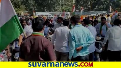 ಬೆಂಗಳೂರಲ್ಲಿ ಬೃಹತ್ ರೈತ ಪ್ರತಿಭಟನೆ : ಫುಲ್ ಟ್ರಾಫಿಕ್ ಜಾಮ್