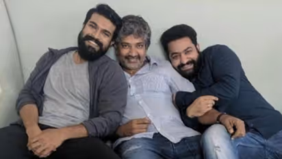 'എന്റെ രാമരാജുവും ഭീമും ഒത്തുചേരുന്നു'; ആർആർആർ ക്ലൈമാക്‌സ് ഷൂട്ടിംഗ് ആരംഭിച്ചു; സ്റ്റില്ലുമായി രാജമൗലി