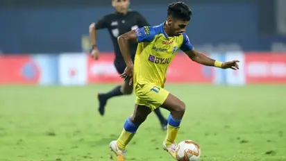 ഇഞ്ചുറി ടൈമില് ഇടിമിന്നലായി രാഹുല്; കളിയിലെ താരം