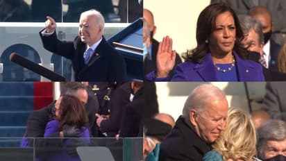 শপথ নিয়ে গণতন্ত্রের জয় বললেন বাইডেন, বিদায়কালে নাম না করে শুভেচ্ছা জানালেন ট্রাম্প