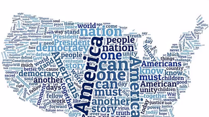 Analysis: The terms Joe Biden used the most in his 2,525 word speech