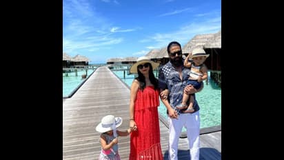 ಮಕ್ಕಳ ಜೊತೆ ಮೋಜು ಮಸ್ತಿ ಮಾಡುತ್ತಿರುವ ರಾಕಿಂಗ್ ದಂಪತಿ; ಫೋಟೋ ನೋಡಿ!