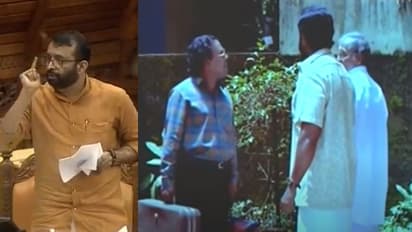 സര്ക്കാരിനെ തൊടാനാവാത്ത ദേഷ്യത്തിന് സ്പീക്കറെ തല്ലുന്നു; ഗോഡ് ഫാദറിലെ രംഗം ഉദ്ധരിച്ച് സ്പീക്കറുടെ പരിഹാസം