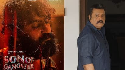'സണ്‍ ഓഫ് ഗ്യാങ്സ്റ്റര്‍'; ഫസ്റ്റ് ലുക്ക് അവതരിപ്പിച്ച് സുരേഷ് ഗോപി