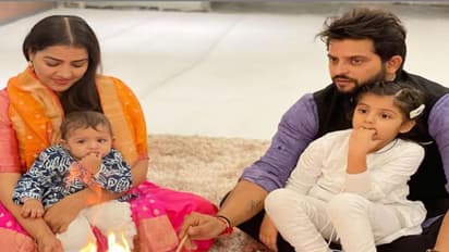 ಕ್ರಿಕೆಟರ್‌ ಸುರೇಶ್‌ ರೈನಾರ ಮುದ್ದಾದ ಮಗ ರಿಯೊನ ಫೋಟೋಗಳು!