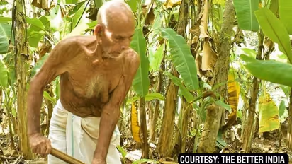 Scent of soil keeps him motivated: Inspiring story of 93-year-old Kerala farmer