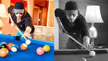 മൂന്ന് വര്‍ഷത്തിനുശേഷം ബിഗ് സ്ക്രീനിലേക്ക്; 'പത്താന്‍' ലുക്ക് പങ്കുവച്ച് കിംഗ് ഖാന്‍