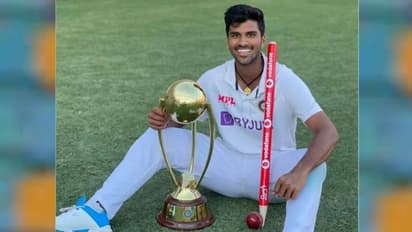 ఖచ్చితంగా లెజెండ్ అవుతాడు: వాషింగ్టన్ సుందర్ తండ్రి పుత్రోత్సాహం