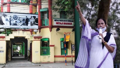 'পরাক্রম মানে বুঝি না, উনি দেশেনায়ক', নেতাজি ভবন থেকে কেন্দ্রকে তোপ মমতার