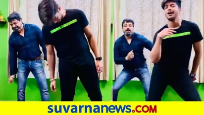 ಮಾಸ್ಟರ್ ಸಾಂಗ್‌ಗೆ ಮಗನ 'ಜೊತೆಜೊತೆ'ಯಲಿ ಹೆಜ್ಜೆ ಹಾಕಿದ ಅನಿರುದ್ಧ್