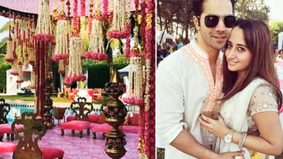 Varun Dhawan, Natasha Dalal wedding: Take a sneak-peek into decorated mandap, venue (Inside pictures)