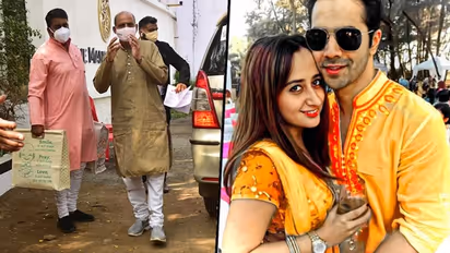 Varun Dhawan, Natasha Dalal wedding: Couple celebrates Haldi, Pandit arrives at Venue (Inside Pictures)
