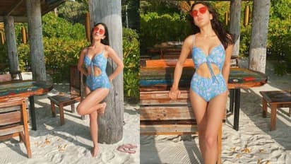 'മുകളിൽ ആകാശം, താഴെ ഭൂമി, ഈ നിമിഷത്തിൽ ജീവിക്കൂ'; ചിത്രങ്ങള്‍ പങ്കുവച്ച് സാറ അലി ഖാൻ