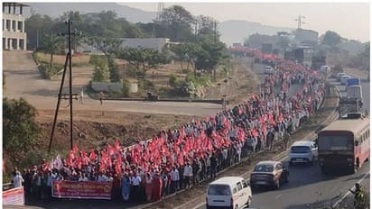 മഹാരാഷ്ട്രയിലും കര്ഷക റാലി; ആയിരങ്ങള് കാല്നടയായി മുംബൈയിലേക്ക്