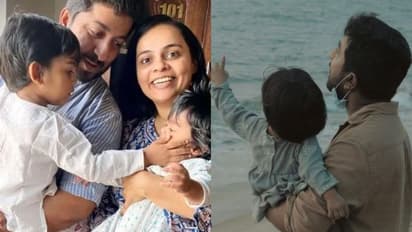 'ഒരു ദൈവം തന്ത പൂവേ..'; മകളെ കടൽ കാണിച്ച് വിനീത് ശ്രീനിവാസൻ, ക്യൂട്ട് പിക്കെന്ന് ആരാധകർ