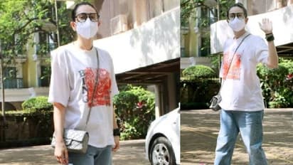 വൈറ്റ് ടീഷര്ട്ടില് കൂള് ലുക്കില് കരീഷ്മ കപൂര്; ബാഗിന്റെ വില കേട്ട് അമ്പരന്ന് ആരാധകര്!