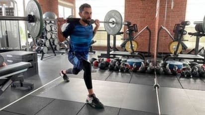 India vs England 2020-21: Virat Kohli shares workout video from hotel room