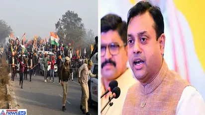 दिल्ली में किसानों का हिंसक रूप देख विचलित हुए संबित पात्रा बोले- 'ये अन्नदाता नहीं उग्रवादी हैं'