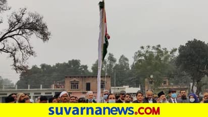 ಅಯೋಧ್ಯೆ ಮಸೀದಿ ನಿರ್ಮಾಣಕ್ಕೆ ಚಾಲನೆ: ರಾಷ್ಟ್ರ ಧ್ವಜಾರೋಹಣ, ಗಿಡ ನೆಡುವ ಮೂಲಕ ಕೆಲಸ ಶುರು!