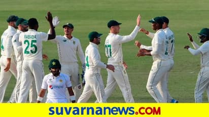 ಟೆಸ್ಟ್: ಮೊದಲ ದಿನವೇ ಪಾಕ್ ವಿರುದ್ಧ ಹರಿಣಗಳ ಮೇಲುಗೈ