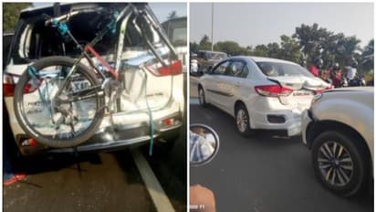 വാഹനങ്ങള്‍ കൂട്ടമായെത്തി; ആലപ്പുഴ ബൈപാസില്‍ കൂട്ടയിടി, പഞ്ചര്‍