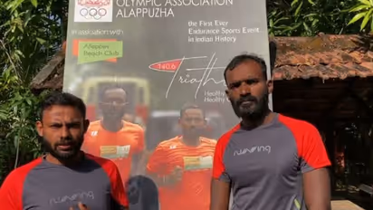 ട്രയാത്ത്ലണില് കുട്ടനാടന് വീരഗാഥ; ചരിത്രം കുറിച്ച് ആലപ്പുഴ സ്വദേശികള്