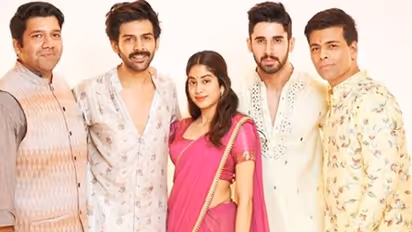 ಕರಣ್‌ ಸಿನಿಮಾದಿಂದ ಕಾರ್ತಿಕ್‌ ಹೊರಬೀಳಲು ಕಾರಣ ಜಾನ್ವಿನಾ?