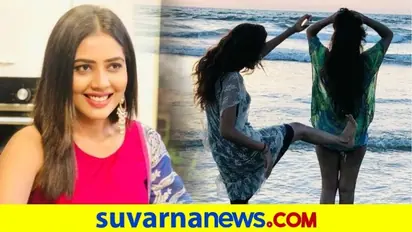 ಕಡಲು ನೋಡಿ ಪೋಸ್ ಕೊಡ್ತಿದ್ದ ವರುಧಿನಿಗೆ ಹಿಂಬದಿಯಿಂದ ಬಿತ್ತು ಒದೆ..!