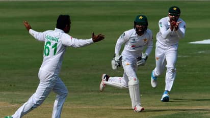 സിംബാബ്‌വെയ്ക്ക് ഒമ്പത് വിക്കറ്റ് നഷ്ടം; പാകിസ്ഥാന്‍ പരമ്പര നേട്ടത്തിനരികെ