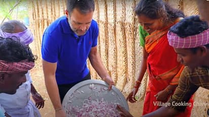 Rahul Gandhi joins Village Cooking Channel, sets YouTube on fire