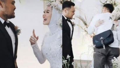 పెళ్లిలో భర్త ఎదుటే.. లవర్ ని కౌగిలించుకున్న వధువు..!