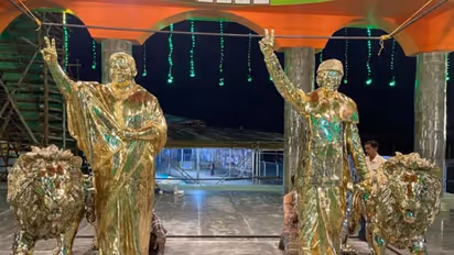 ജയലളിതയുടെയും എംജിആർന്റെയും പേരിൽ ക്ഷേത്രം, ഉദ്ഘാടനം ഇന്ന്