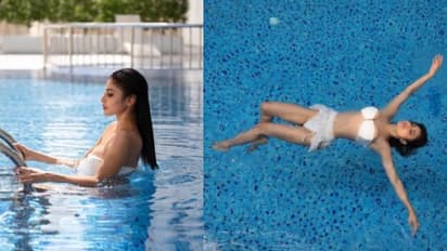 വൈറ്റ് ബിക്കിനിയിൽ അതിമനോഹരിയായി നടി മൗനി റോയ്; ചിത്രങ്ങള് വൈറല്