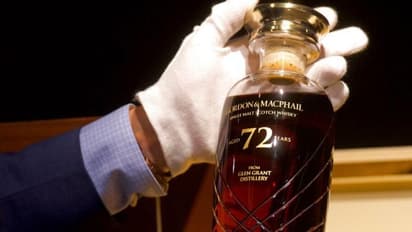 72 വര്ഷം പഴക്കമുള്ള വിസ്ക്കിക്കായി ലേലം വിളി; വിറ്റു പോയ വില