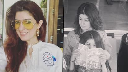 Twinkle Khanna  gets hilarious makeover from daughter Nitara, shares funny post on Instagram (Picture inside)