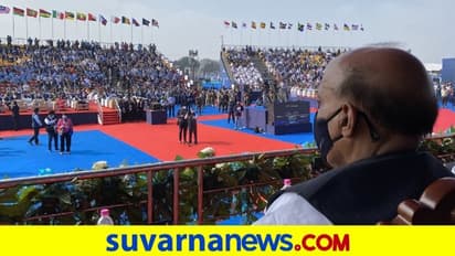 ಬೆಂಗಳೂರು ಏರ್ ಶೋ ಮೂಲಕ ಇಡೀ ವಿಶ್ವದೆದುರು ಭಾರತದ ಶಕ್ತಿ ಪ್ರದರ್ಶನ: ರಾಜನಾಥ್ ಸಿಂಗ್!