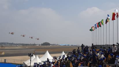 വ്യോമയാന പ്രതിരോധ രംഗത്തെ ശക്തി പ്രകടനവുമായി എയ്റോ ഇന്ത്യ 2021