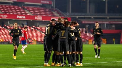 ഗംഭീര തിരിച്ചുവരവ്; ഗ്രനാഡയെ മറികടന്ന് ബാഴ്സലോണ കിംഗ്സ് കപ്പ് സെമിയില്