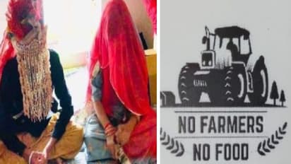 अब शादियों में भी किसान आंदोलन! दूल्हा-दुल्हन कहने लगे I लव खेती, कार्ड पर छपने लगे हल-ट्रैक्टर