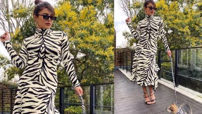 'വൈറ്റ് ടൈഗർ' ലുക്കില്‍ പ്രിയങ്ക ചോപ്ര; വസ്ത്രത്തിന്‍റെ വില 2 ലക്ഷം രൂപ!