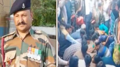 हर हिंदुस्तानी की शान सेना: 17 साल बाद फौजी लौटा अपने गांव, लोगों ने स्वागत में बिछा दीं अपनी हथेलियां