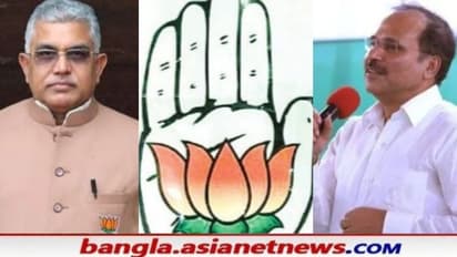 কংগ্রেসের হাতে 'পদ্ম', পোস্টার ঘিরে ব্য়াপক বিতর্ক মুর্শিদাবাদে