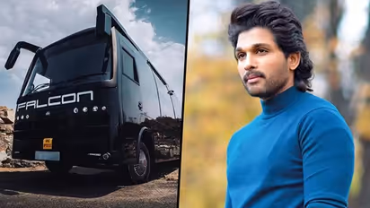 RRR star Allu Arjun's vanity van meet with accident, lorry hits from backside (Details inside)