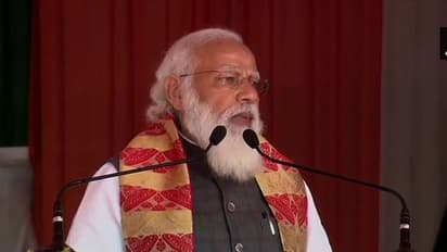 PM Modi launches 'Asom Mala' programme in Assam, breaks silence on farmers' protest toolkit