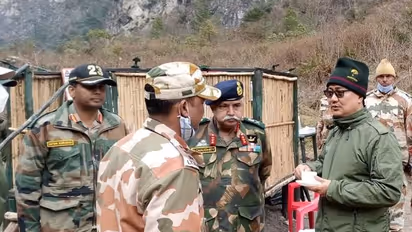 'Border people are sentinels, past blunders being cleared'